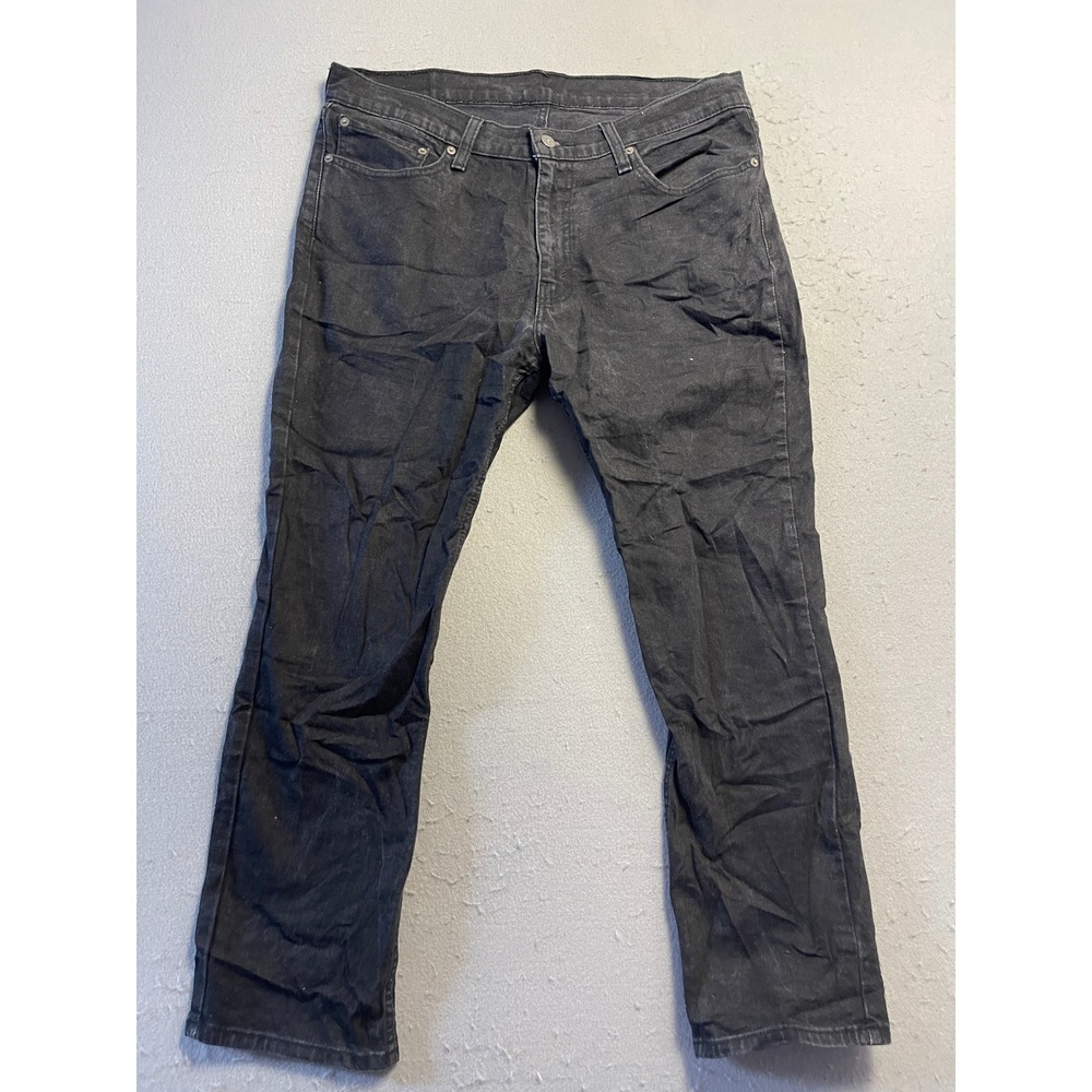 Levi's 511 Slim Fit Denim Jeans Black W36 L30 Mens